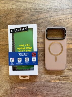CASETiFY for Apple iPhone 17 Pro Max Force Case - Taupe